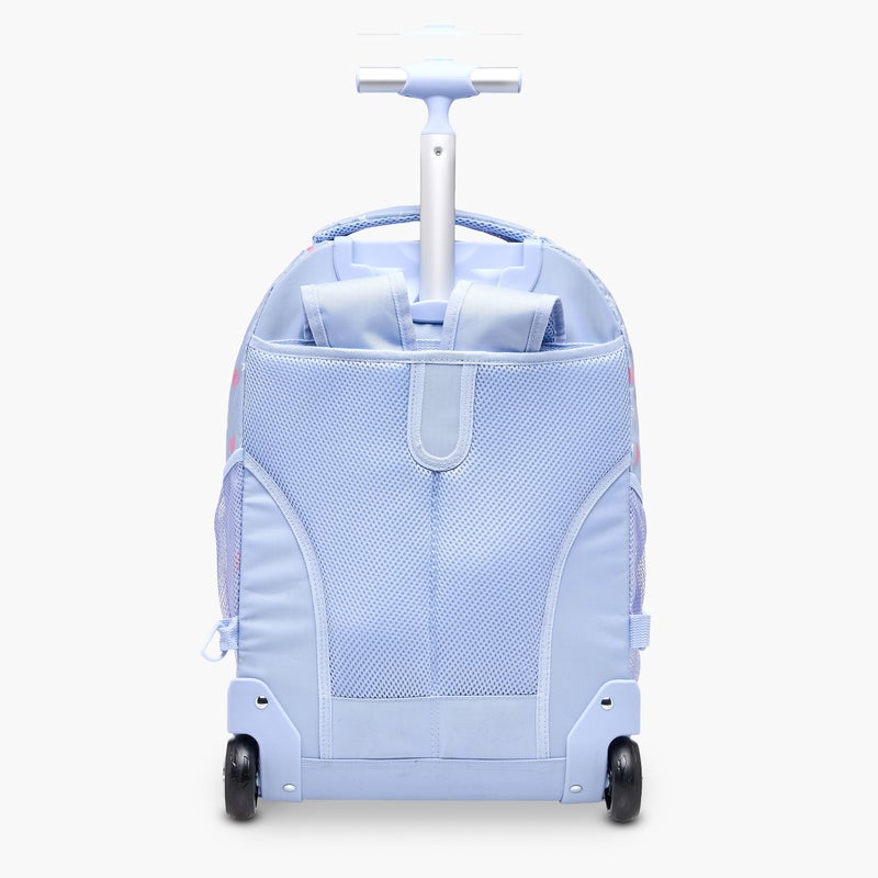 sami_studio Heart Print Trolley Backpack for Girls - Image 5